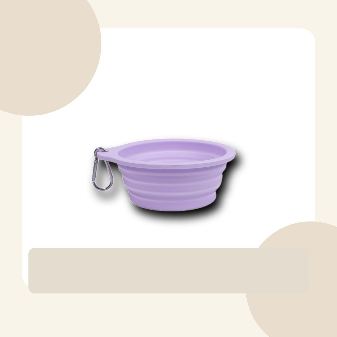 Soft Silicone Travel Bowl