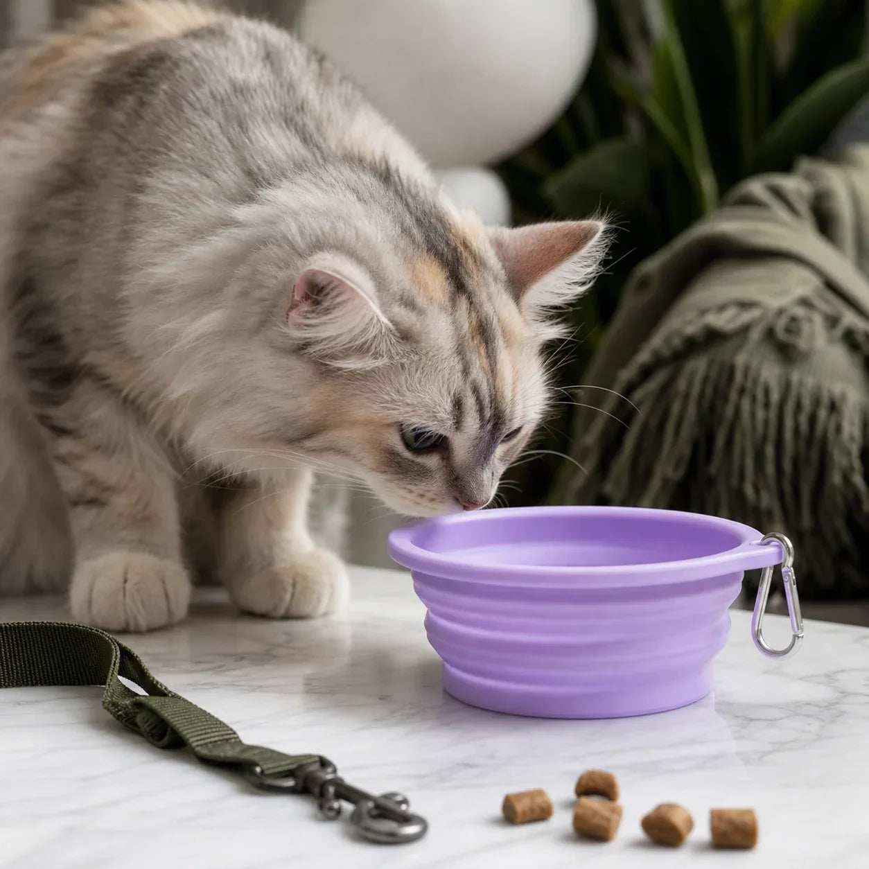 Soft Silicone Travel Bowl