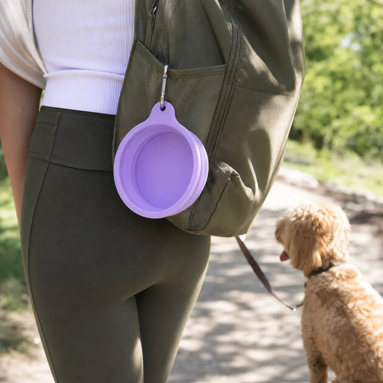 Soft Silicone Travel Bowl