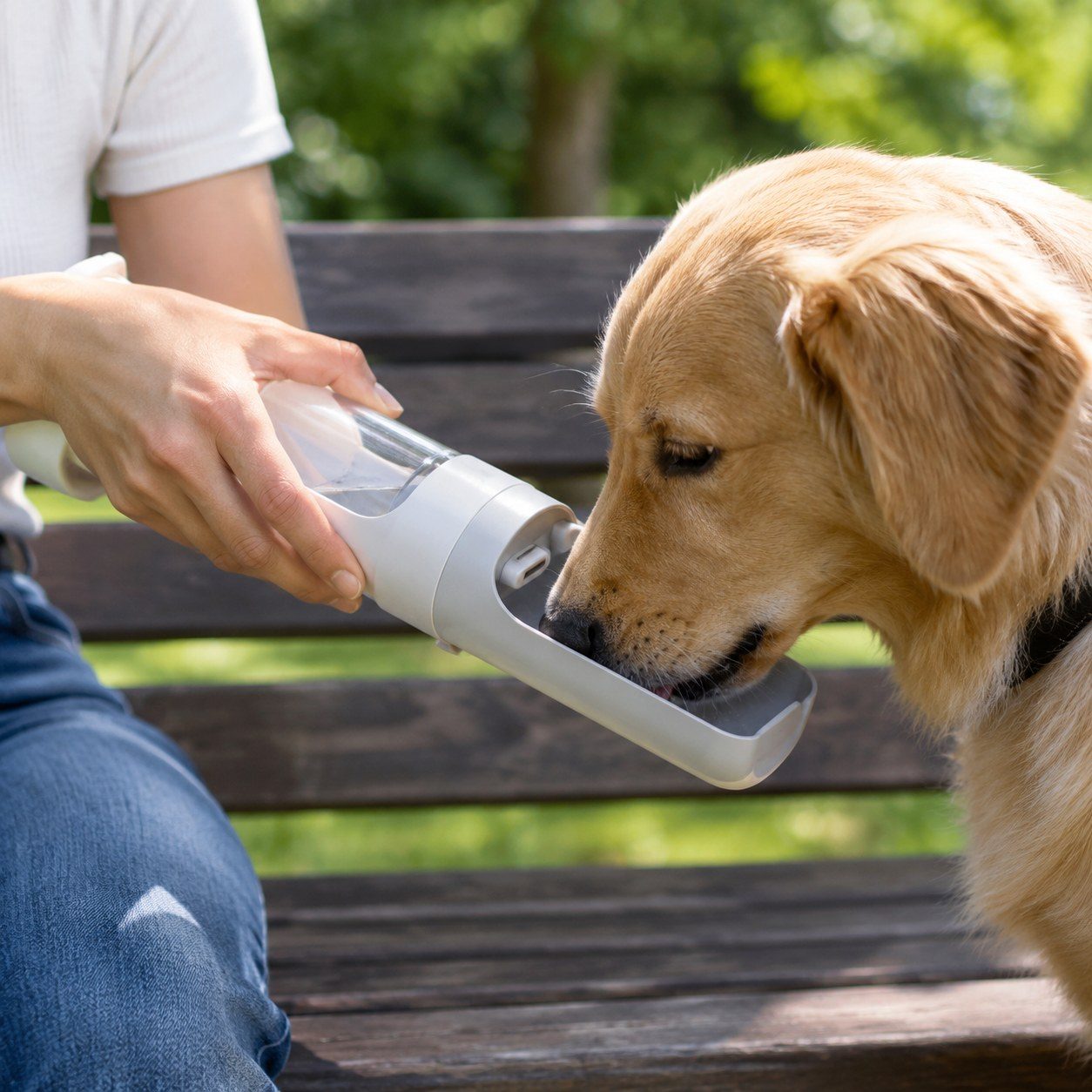 One-Button Travel Water Bottle view 1