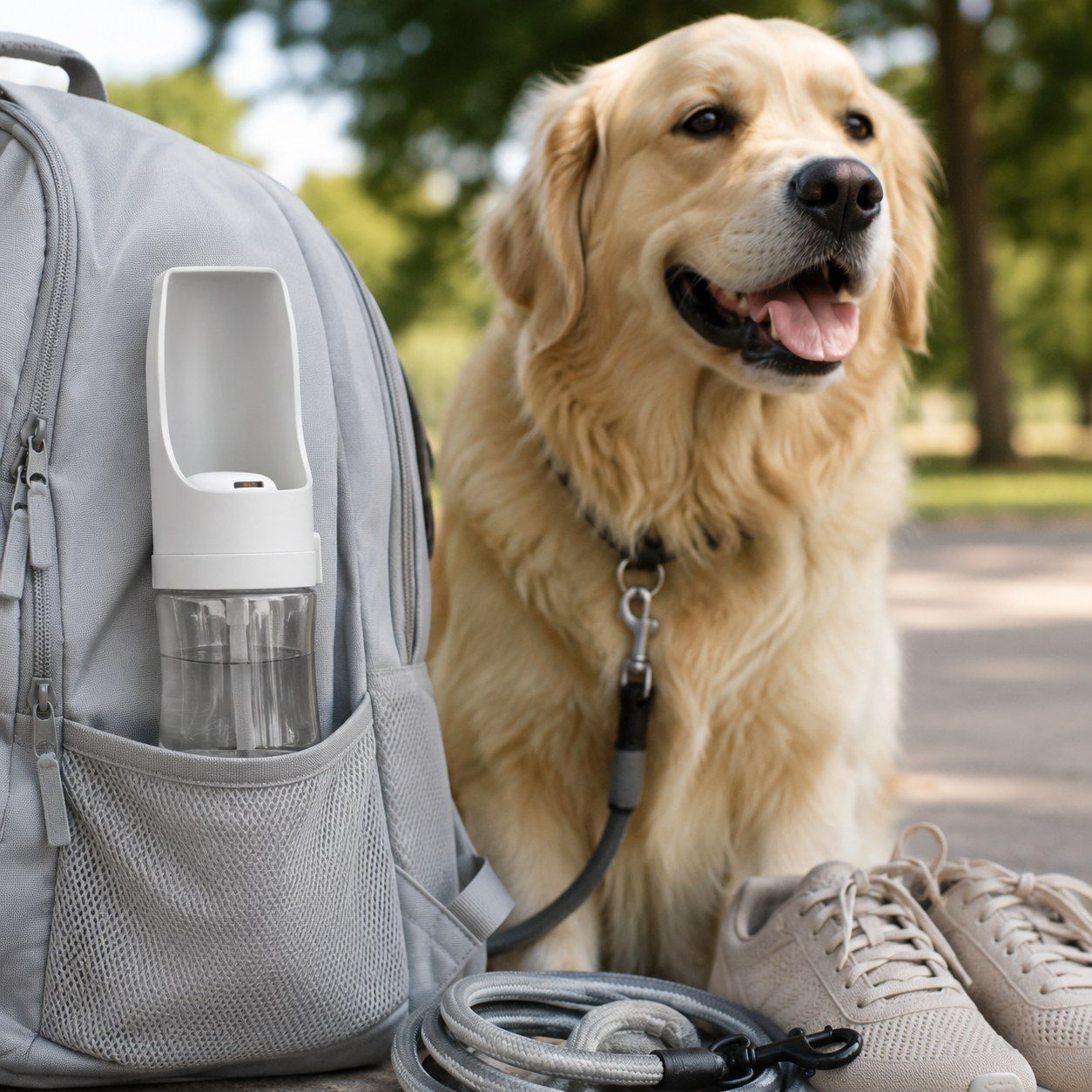 One-Button Travel Water Bottle view 2