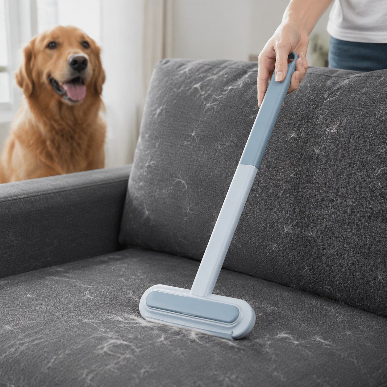 Wide Pet Hair Scraper view 1
